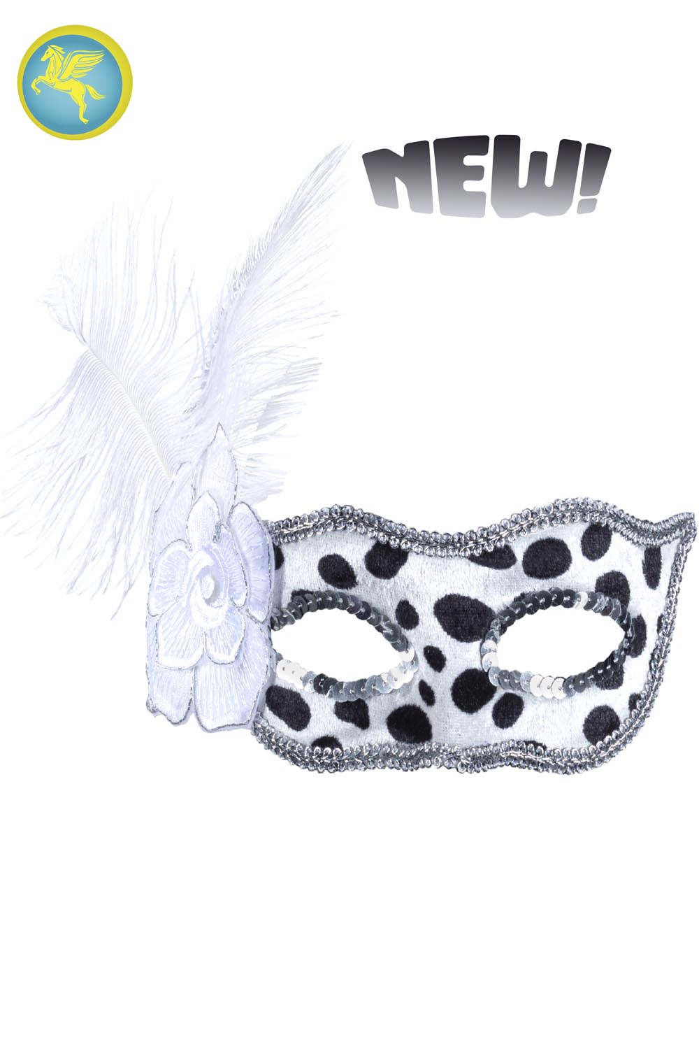 MASCHERA DALMATA LUSSO 